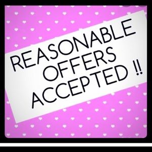 Make a reasonable offer